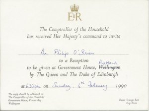 Invitation to meet The Queen