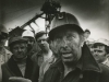 Miners\' Leader Arthur Scargil at the pit head