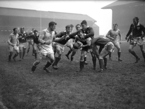 England vs Ireland Rugy in 5 Nations at Twickenham 1960