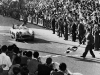 Stirling Moss wins the Mille Miglia in Italy 1955